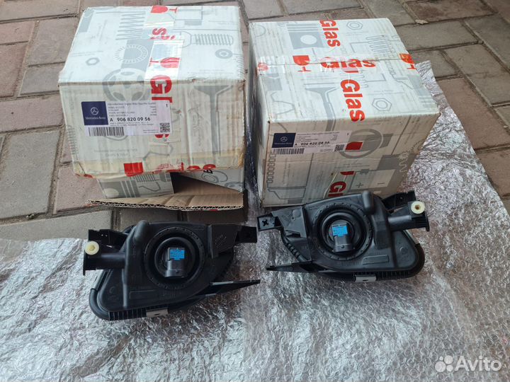 Противотуманки на sprinter 906