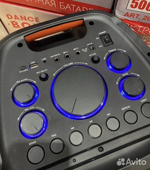 Блютуз колонка большая 800w (новая)