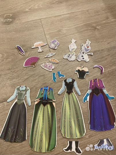 Магнитная кукла холодное сердце