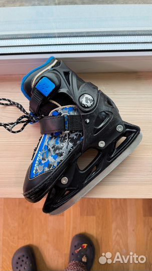 Коньки детские раздвижные 27 30 р