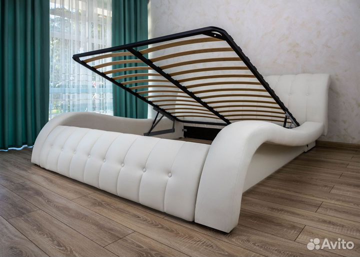 Кровать 200х200 c подъемным механизмом в наличии