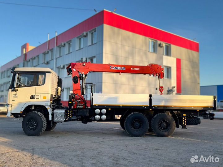 Бортовой грузовик Shacman X3000 с КМУ Kanglim, 2024