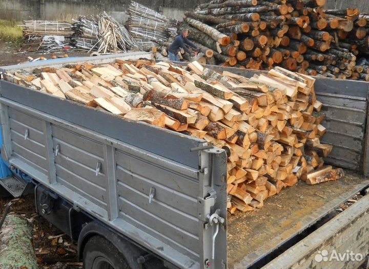 Дрова колотые