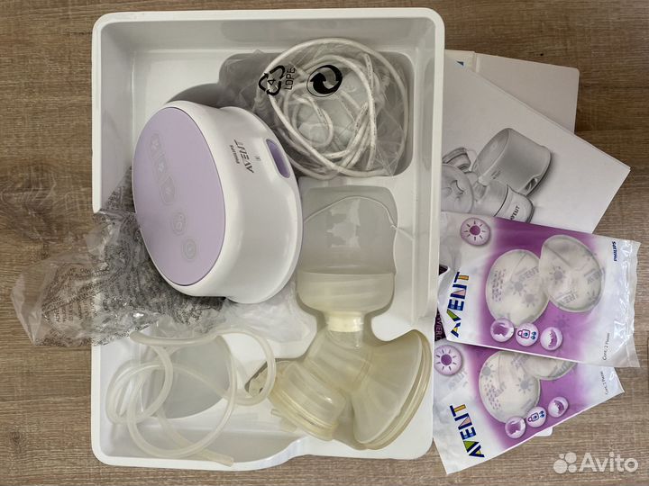 Молокоотсос avent электрический