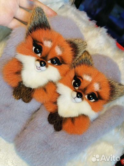 Звероварежки-лисички