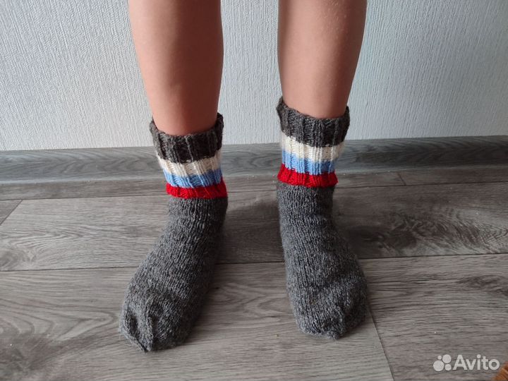 Носки вязаные ручной работы