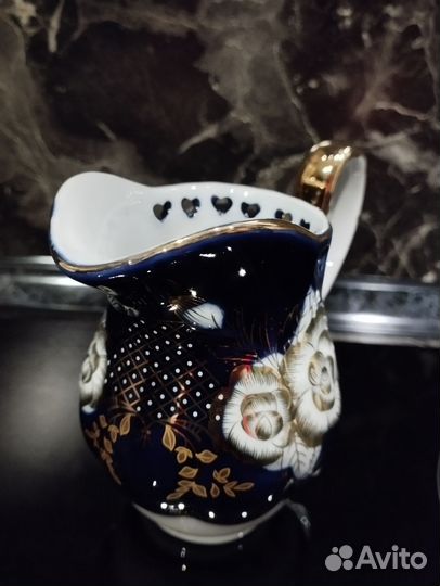 Сливочник керамический