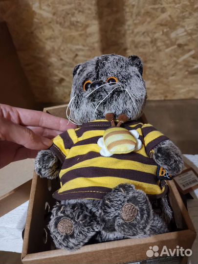 Кот Басик игрушка в коллекцию