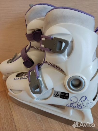 Коньки детские раздвижные 31