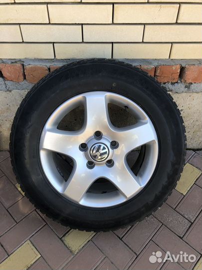 Колеса с зимней резиной r 17на Фольксваген Туарег