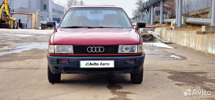 Audi 80 1.8 МТ, 1988, 250 000 км