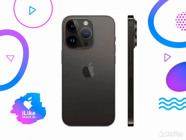 Apple iPhone 14 Pro Max 256 Гб Космический черный