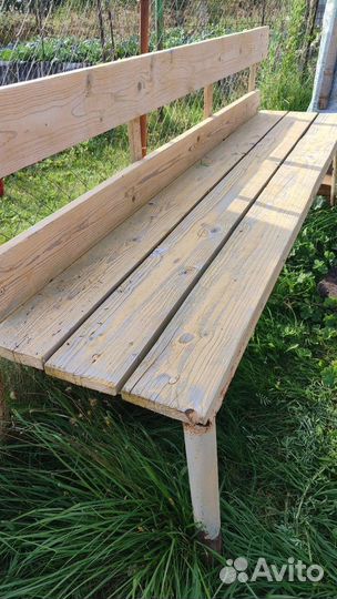 Скамейка садовая