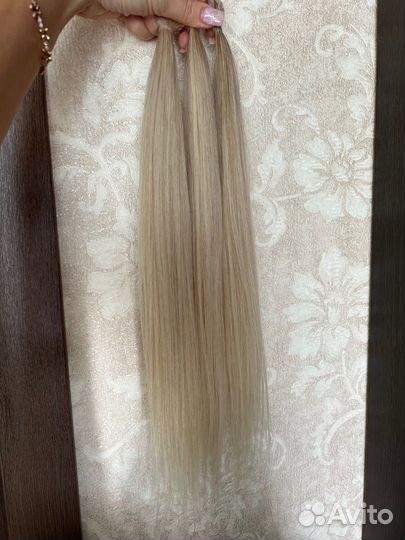 Волосы для наращивания 50 см бу