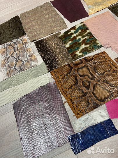 Кожа питона натуральная