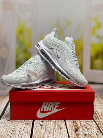 Nike air max 97 белые