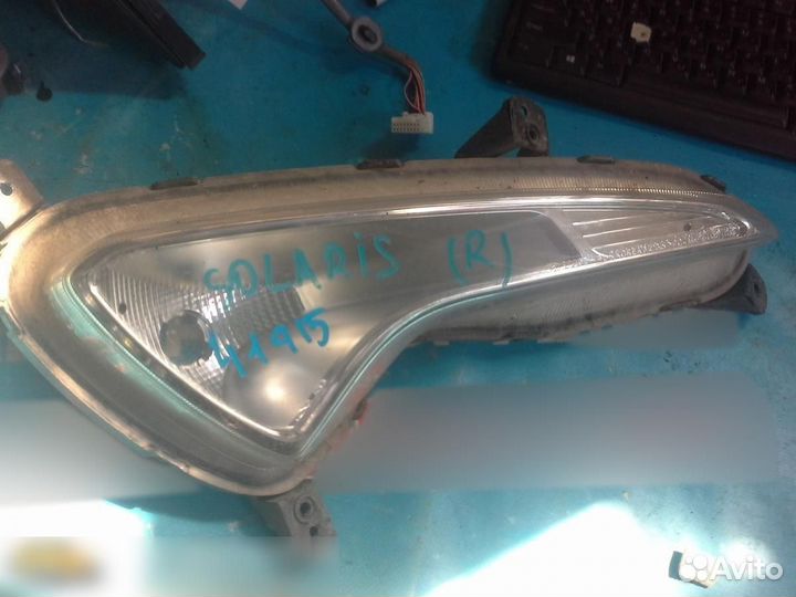 Фара противотуманная правая Hyundai Solaris Accent