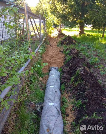 Дренаж участка