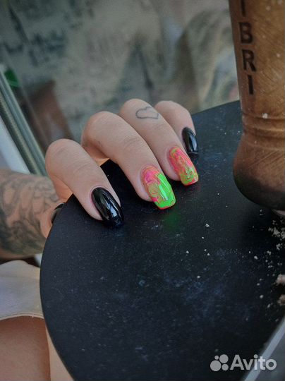 Маникюр гель лак