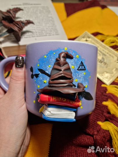 Кружка и ложка в стиле «Гарри Поттер»