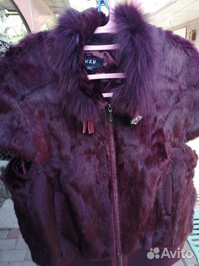 Жилетка меховая женская 54 р