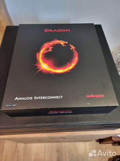Межблочный кабель топ уровня Audioquest dragon