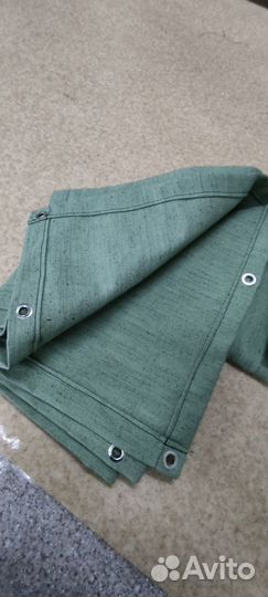 Шторы полога из брезента