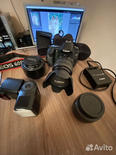 Canon EOS 60D + 3 объективна