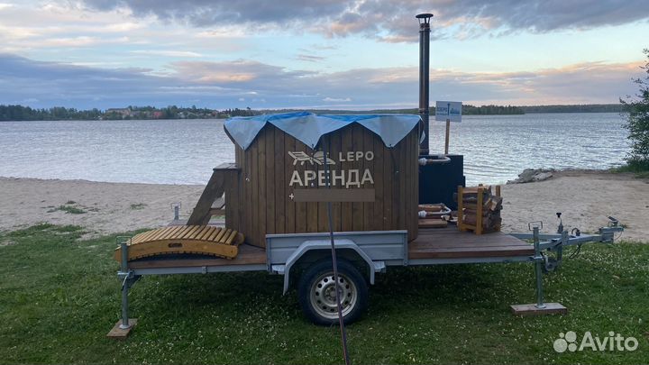 Купель, банный чан, аренда