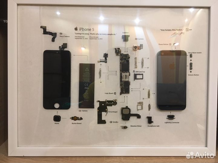 iPhone в рамке