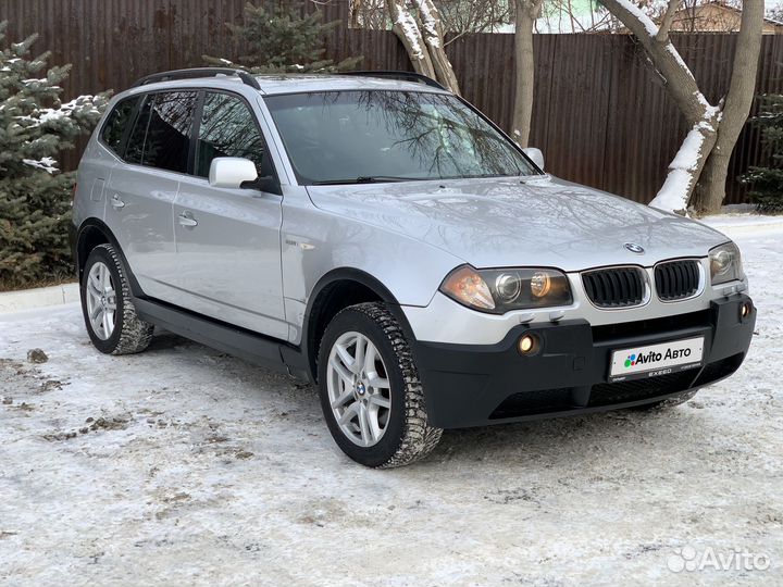 BMW X3 2.5 AT, 2004, 230 000 км