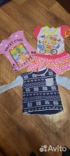 Пакет вещей на девочку от 2 до 3 лет
