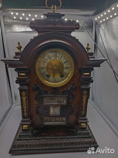 Редчайшие Часы каминные день месяц число бой