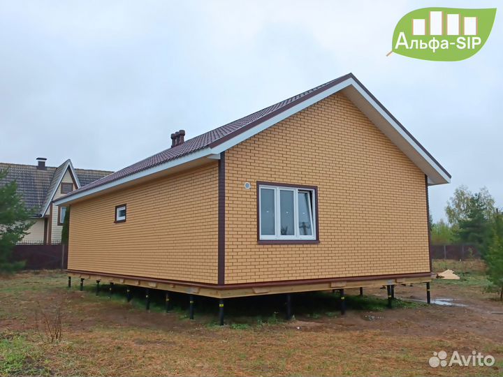 Домокомплект из сип панелей 85 кв.м