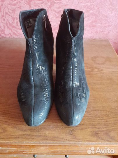 Ботильоны натуральная кожа 40