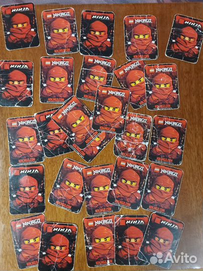 Карточки lego ninjago