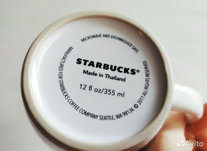 Чашка Starbucks русалка большая коллекционная