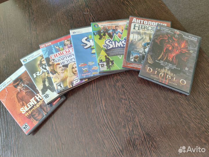 Компьютерные игры на дисках