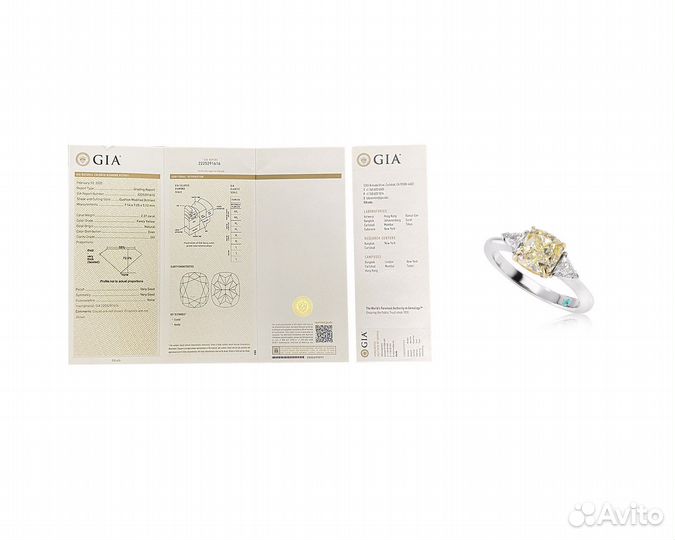 Золотое кольцо с бриллиантами Evgeny Matveev