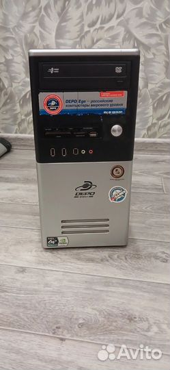 Системный блок на базе AMD Athlon (tm) II x4 645