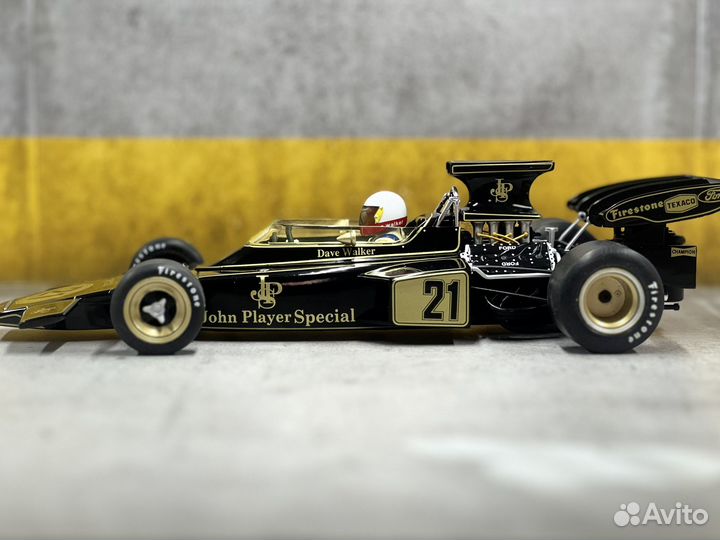 Модель lotus 72d F1 1/18 MCG