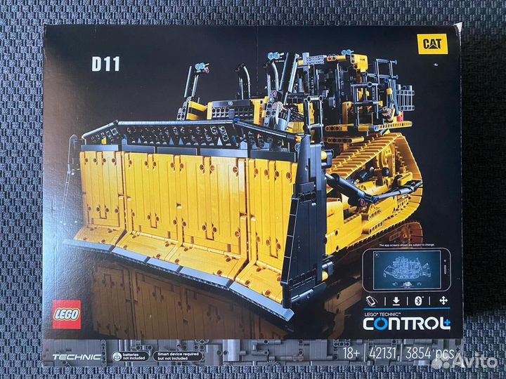 Конструктор lego Technic 42131 Бульдозер Cat D11
