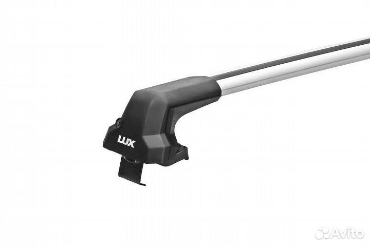 Багажник на крышу LUX city Audi A4 седан 2015- сер