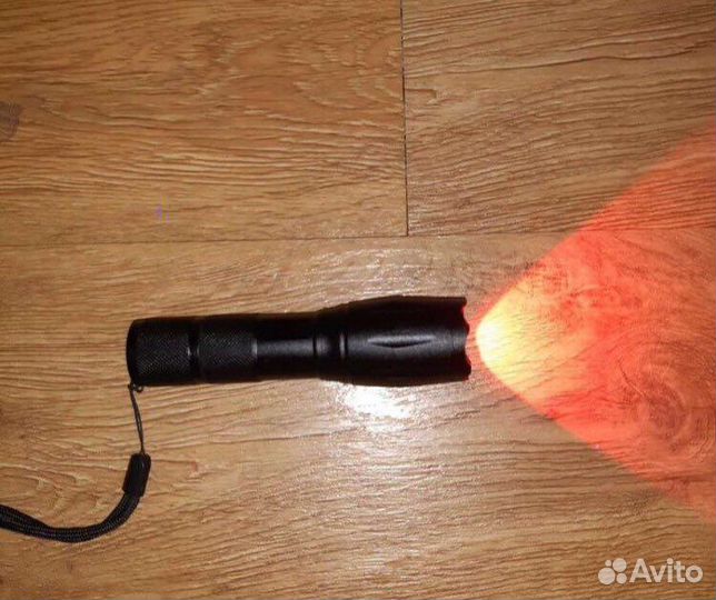 Фонарь тактический (красный свет)