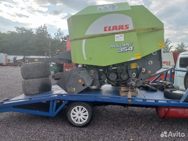 Пресс-подборщик Claas Rollant, 2015