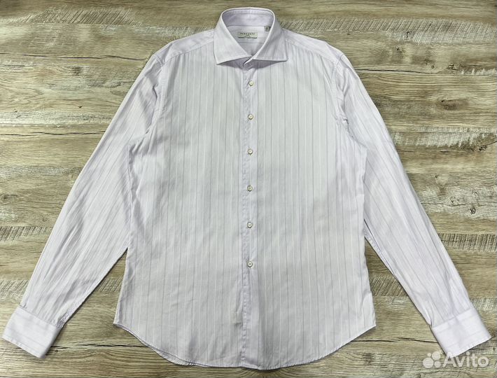 Poggianti мужская итальянская рубашка 43 в