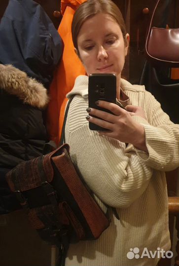 Рюкзак из натуральной кожи