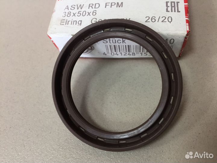 Сальник распредвал передний toyota corolla /matrix