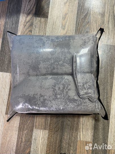 Шторы комплект мрамор светло -серые 5м