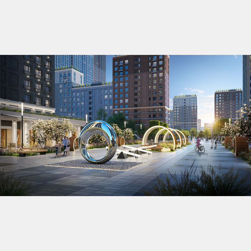 3-к. квартира, 90,4 м², 10/21 эт.